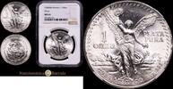 Mo 1 Onza 1984 M&eacute;xico Encapsulado por NGC como MS 65 225,00 EUR  + 15,00 EUR frais d'envoi