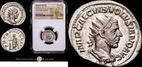 Roma Antoniniano 251-253 d.C. Volusiano Encapsulado por unz- Strike: 5 /... 275,00 EUR  + 15,00 EUR frais d'envoi
