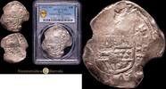 Sevilla 8 Reales 162(9) 1621-1665 Felipe IV Encapsulado por PCGS como AU... 950,00 EUR  + 12,00 EUR frais d'envoi