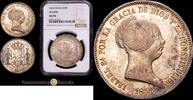 Madrid 20 Reales 1852 1833-1868 Isabel II Encapsulado por NGC como AU 58... 875,00 EUR  + 12,00 EUR frais d'envoi