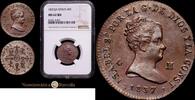 Jubia 4 Maraved&iacute;s 1837 1833-1868 Isabel II Encapsulado por NGC como MS 6... 290,00 EUR  + 15,00 EUR frais d'envoi