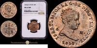 JUBIA 4 Maraved&iacute;s 1850 ENCAPSULADO Encapsulada por NGC como MS 63 BN 335,00 EUR  + 15,00 EUR frais d'envoi