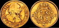 Sevilla 1/2 Escudo 1786 1788-1808 Carlos IV BC+/MBC 900,00 EUR  + 12,00 EUR frais d'envoi