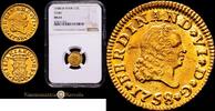 Sevilla 1/2 Escudo 1758 1746-1759 Fernando VI Encapsulada por NGC como M... 1275,00 EUR  + 12,00 EUR frais d'envoi