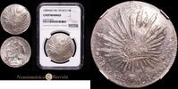 M&eacute;xico 8 Reales 1889 M&eacute;xico Encapsulado por NGC como (Chopmarked.). 190,00 EUR  + 15,00 EUR frais d'envoi