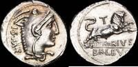 Norte de Italia. Denario 105 a.C. REP&Uacute;BLICA ss+ 675,00 EUR  + 12,00 EUR frais d'envoi