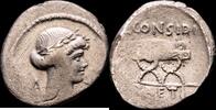 Roma Denario 46 a.C. REP&Uacute;BLICA MBC- 135,00 EUR  + 15,00 EUR frais d'envoi