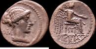 Roma Denario 89 a.C. REP&Uacute;BLICA MBC+ 175,00 EUR  + 15,00 EUR frais d'envoi