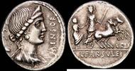 Roma Denario 75 a.C. REP&Uacute;BLICA MBC+ 390,00 EUR  + 15,00 EUR frais d'envoi