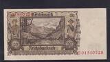 Deutsches Reich, Drittes Reich, 20 Reichsmark 1939 Ro.178, DEU-215, Serie: C, SUP+, Lagerschaden kleiner Eckbug sonst Kassenfris
