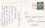Deutsches Reich, Drittes Reich, Sudeten, Ansichtskarte, 1939 Jägerndorf,, Feldpost, beschrieben, Gebrauchsspuren,