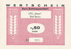 Deutschland, DDR 0,50 Mark LPG-Geld Bad Berka fast Kassenfrisch I- 6,99 EUR prix TTC + 7,00 EUR frais d'envoi