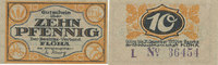 Deutsches Reich, Sachsen, 10 Pfennig 1920 Flöha, Bezirksverband der Amts... 2,99 EUR prix TTC + 7,00 EUR frais d'envoi