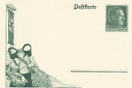 Deutsches Reich, Drittes Reich, Propaganda Postkarte Ganzsache, Erntedanktag, -