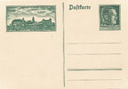 Deutsches Reich, Drittes Reich, Propaganda Postkarte Ganzsache,Reichsparteitag Nürnberg, -