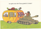 Deutschland,DDR, Ansichtskarte, Panzer, NVA,Humor, -