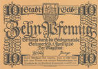 Deutsches Reich, Brandenburg, 10 Pfennig 1920 Sommerfeld, Stadt, Kassenf... 1,99 EUR prix TTC + 7,00 EUR frais d'envoi