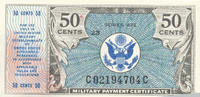 USA 50 Cents MPC Note,Militärgeld,Serie 472, -