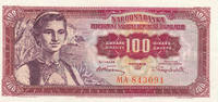 Jugoslawien 100 Dinar -