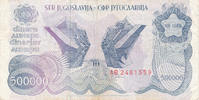 Jugoslawien 500000 Dinara -