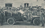 Deutsches Reich,Auto, Ansichtskarte Prinz Alphons von Bayern im Hansa-Wagen, -