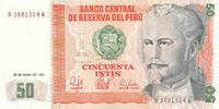 Peru 50 Intis -