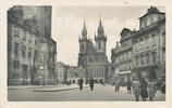 Deutsches Reich, Drittes Reich, Ansichtskarte Übungsfeldpost, Prag Teinkirche,, -