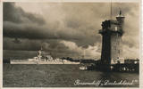 Deutsches Reich, Drittes Reich, Ansichtskarte Panzerschiff Deutschland, -