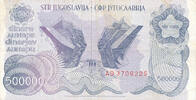 Jugoslawien 500000 Dinara -