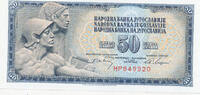 Jugoslawien 50 Dinara -