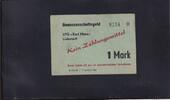 Deutschland, DDR, LPG Geld, 1 Mark LPG Karl Marx Liebstedt, -