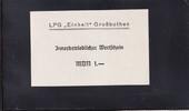 Deutschland, DDR, LPG Geld, MDN 1,- Wertschein LPG Einheit Großbothen, f... 7,99 EUR prix TTC + 7,00 EUR frais d'envoi