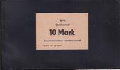 Deutschland, DDR, LPG Geld, 10 Mark LPG Quellendorf, -