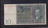 Deutsches Reich, Weimarer Republik, 10 Reichsmark 1929 Ro.173a,DEU-183a,... 3,99 EUR prix TTC + 7,00 EUR frais d'envoi