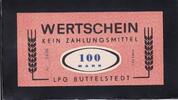 Deutschland, DDR, LPG Geld, 100 Mark LPG Buttelstedt -
