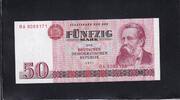 Deutschland DDR, 50 Mark 1971 Ro.360a, DDR-22a, Typensatz Serie: BA, lei... 4,99 EUR prix TTC + 7,00 EUR frais d'envoi