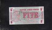 Großbritannien, 5 Pence Militärgeld, -