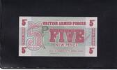 Großbritannien, 5 Pence Militärgeld, -