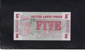 Großbritannien, 5 Pence Militägeld -