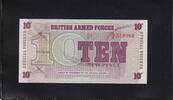 Großbritannien, 10 Pence Militägeld -