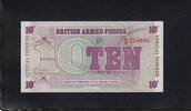 Großbritannien, 10 Pence Militägeld -