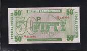 Großbritannien, 50 Pence Militägeld -