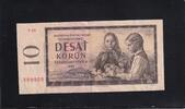 Tschechoslowakei, 10 Kronen Serie: S 48, -