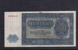 Deutschland, DDR, 100 Mark 1948 Ro.346,SBZ-17, Serie: D, gebraucht III, 8,99 EUR prix TTC + 7,00 EUR frais d'envoi