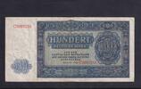 Deutschland, DDR, 100 Mark 1948 Ro.346,SBZ-17, Serie: C, gebraucht III, 8,99 EUR prix TTC + 7,00 EUR frais d'envoi