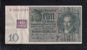 Deutschland, DDR, 10 Reichsmark 1948(1929) Ro.334c, SBZ-5c, Kriegsdruck ... 24,99 EUR prix TTC + 7,00 EUR frais d'envoi