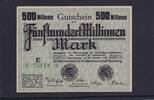 Deutsches Reich, Sachsen, 500 Millionen Mark Marienberg , Amtshauptmannschaft, -