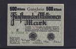 Deutsches Reich, Sachsen, 500 Millionen Mark Marienberg , Amtshauptmannschaft, -