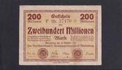 Deutsches Reich, Sachsen, 200 Millionen Mark Marienberg , Amtshauptmannschaft, -