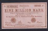 Deutsches Reich, Sachsen 1 Million Mark Marienberg , Amtshauptmannschaft, Papier rosa, -